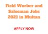 Field Worker and Salesman Jobs 2021 in Multan