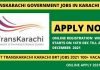TransKarachi Government jobs in Karachi 2021 online Apply