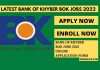 Bank Of Khyber BOK Jobs 2022