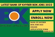Bank Of Khyber BOK Jobs 2022