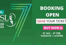 PSL 7 Tickets Online Booking