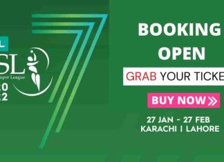 PSL 7 Tickets Online Booking