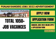 www.pakistanrangerspunjab.com online apply 2022