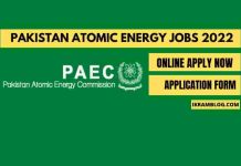 Pakistan Atomic Energy Jobs 2022 online Apply