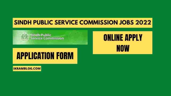Sindh Public Service Commission Jobs